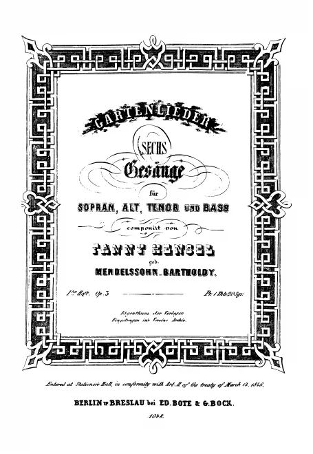 Complete Score and Parts (black and white)