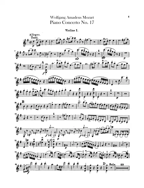 Violins I