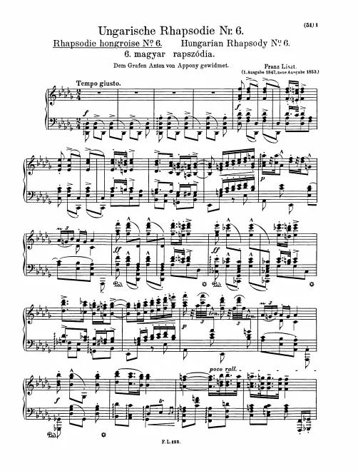 Complete Score (S.244/6)