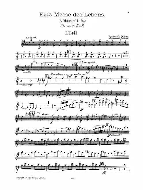 Clarinet 2 (B♭/A)