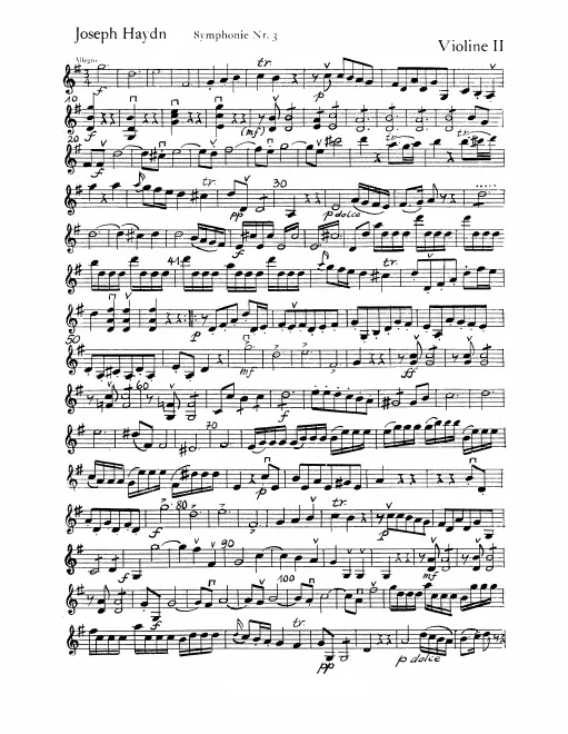 Violins II