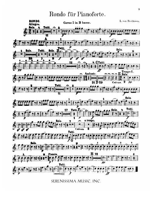 Horn 1, 2 (B)
