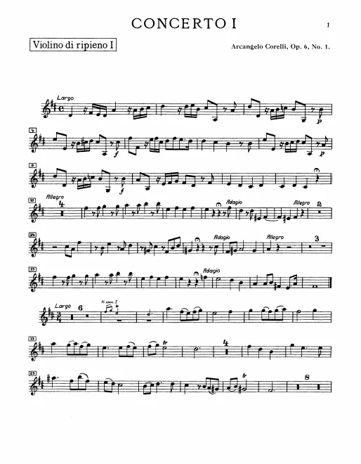 Violins I (ripieno)