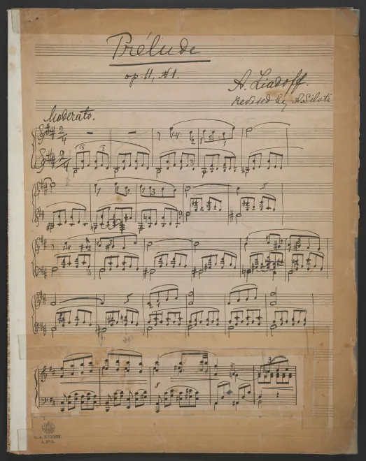1. Prelude in B minor