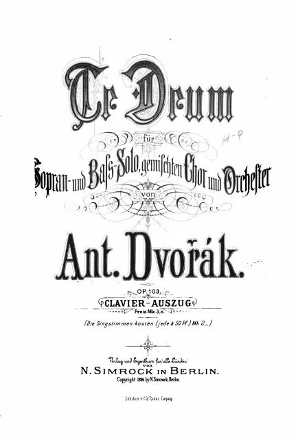 Complete Score (includes title page)