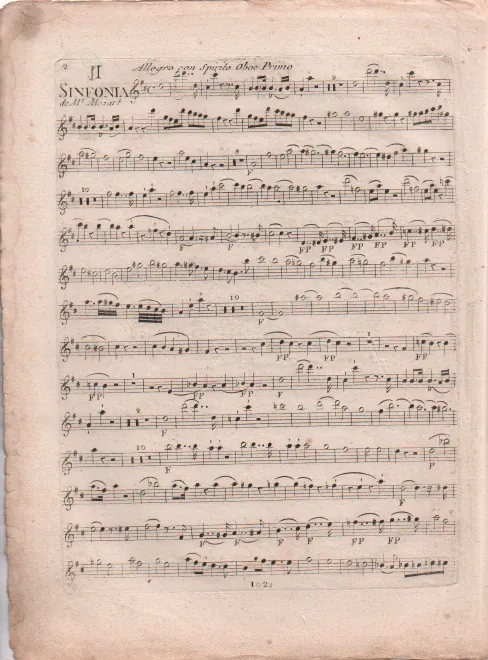 Oboe 1, 2