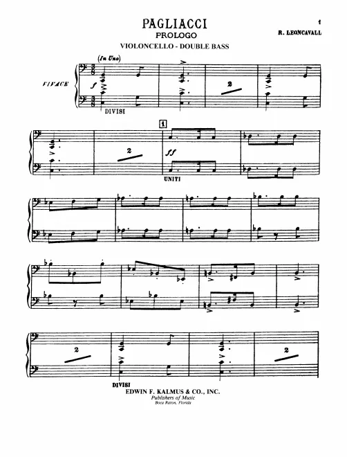 Cellos/Basses