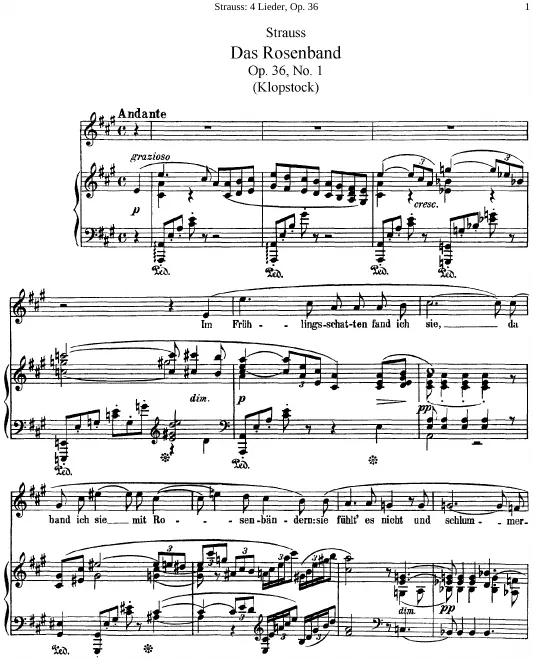 Complete Score (High Voice)