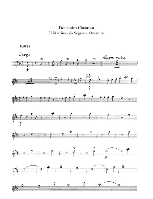 Flute 1, 2