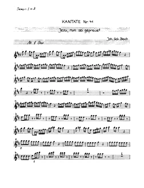 Trumpet 1, 2, 3 (B♭)