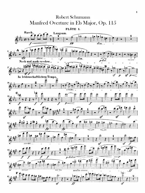 Flute 1, 2