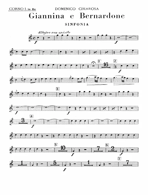 Horn 1, 2 (D)
