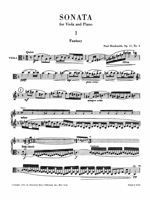 Viola Part