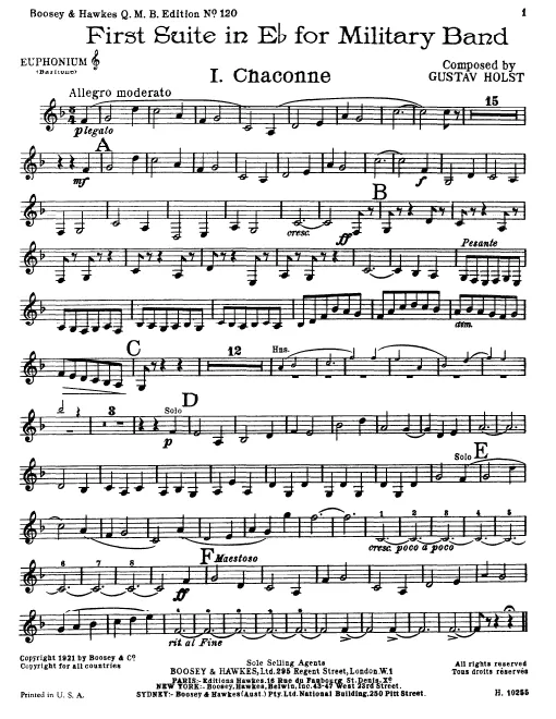 Euphonium (Baritone) (T.C.)