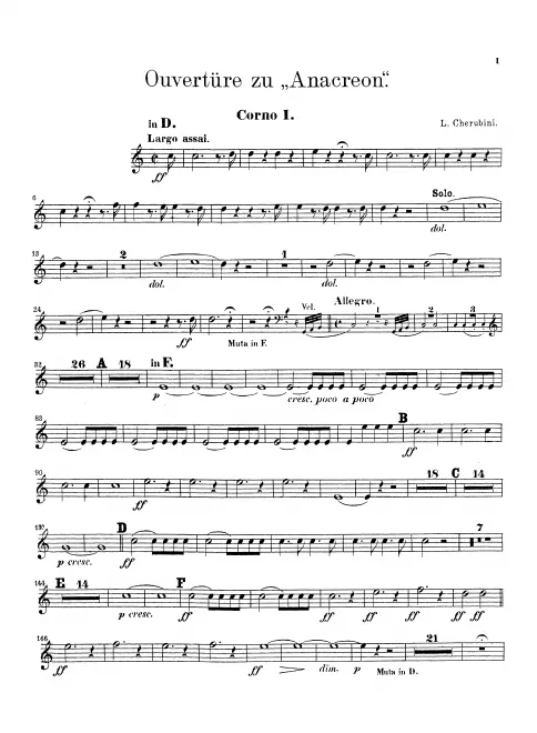 Horn 1 (D)