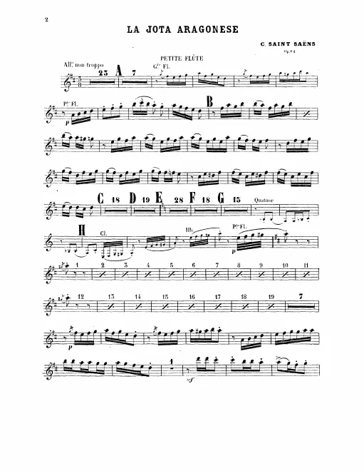 Piccolo, Flute 1/2
