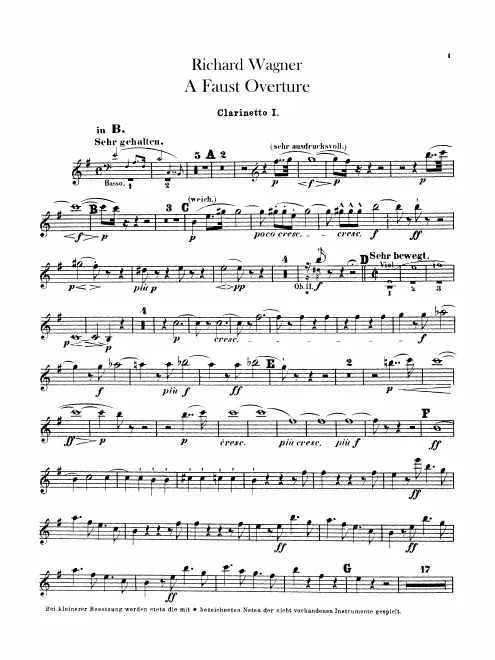 Clarinet 1 (B)