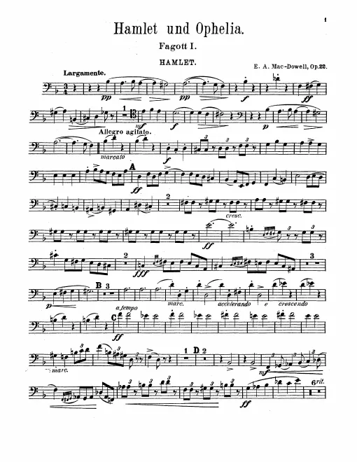 Bassoon 1, 2