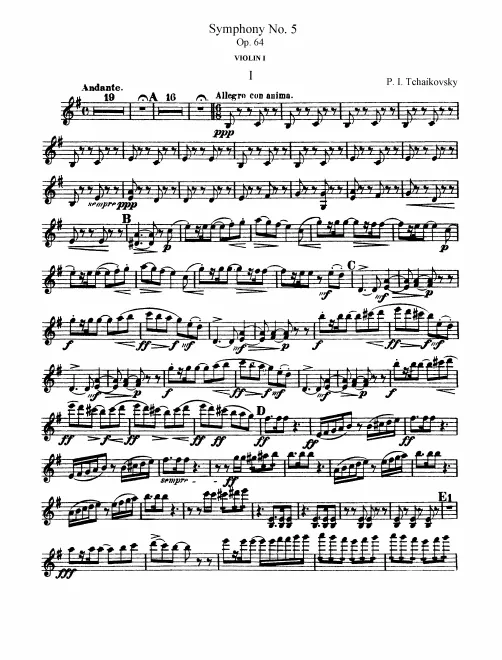 Violins I
