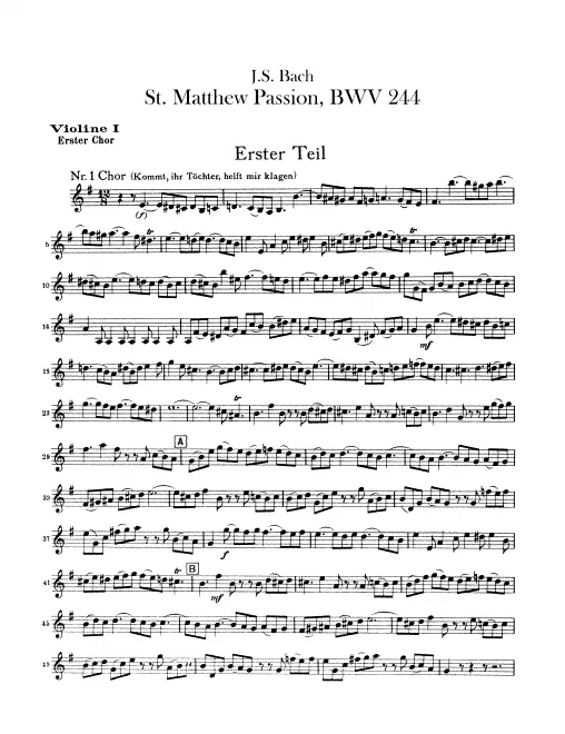 Violins I
