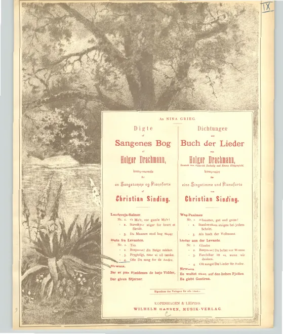 7. Lieder aus der Levante, No.4: Oft sangst Du Lieder für Andre