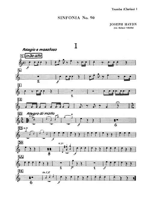 Trumpet 1, 2 (C alto/C)