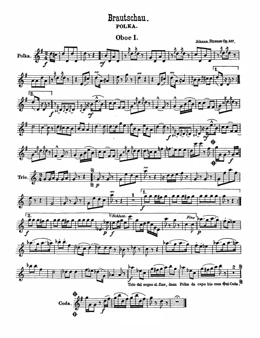 Oboe 1, 2