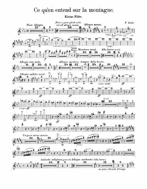 Flute 1, 2