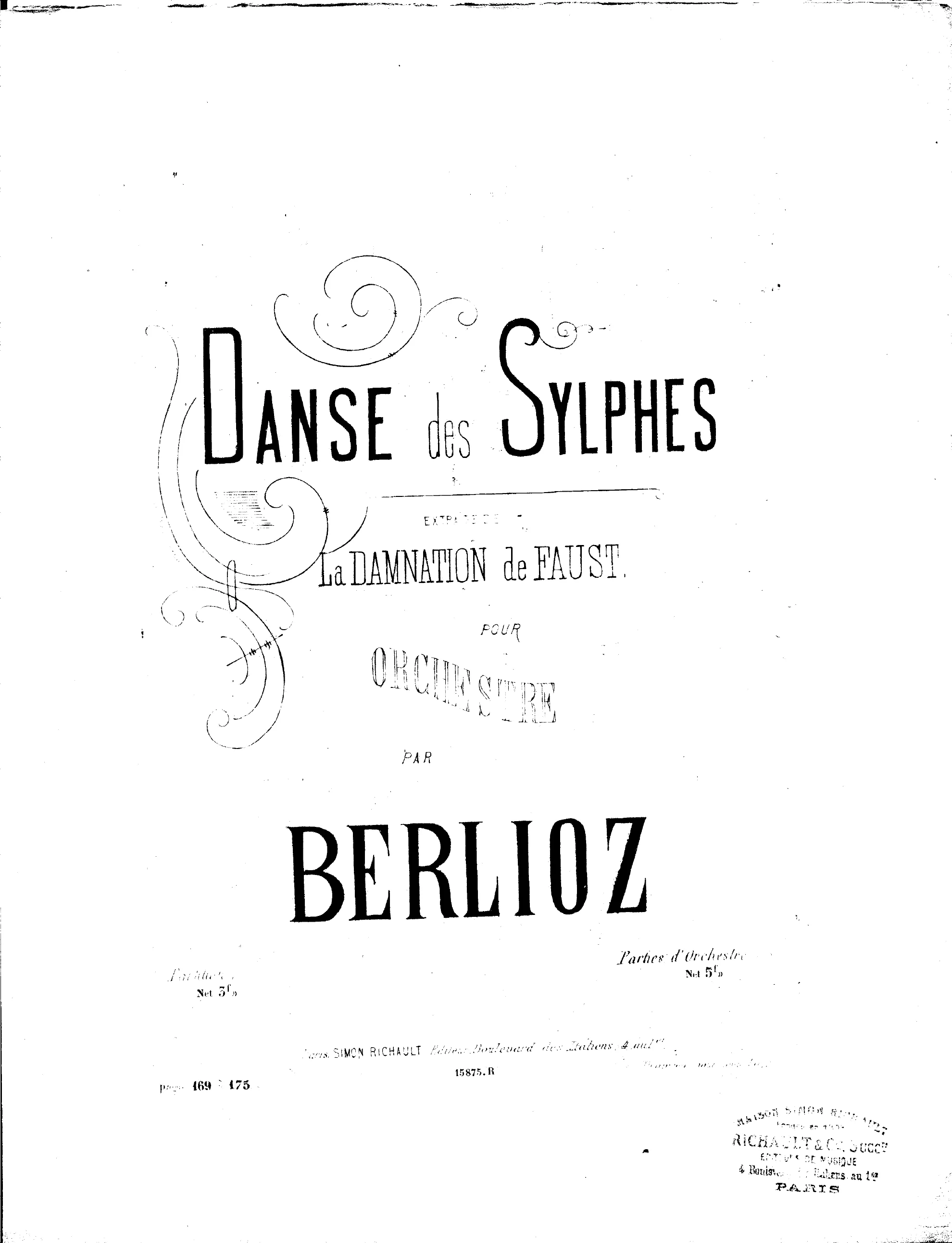 Ballet des sylphes