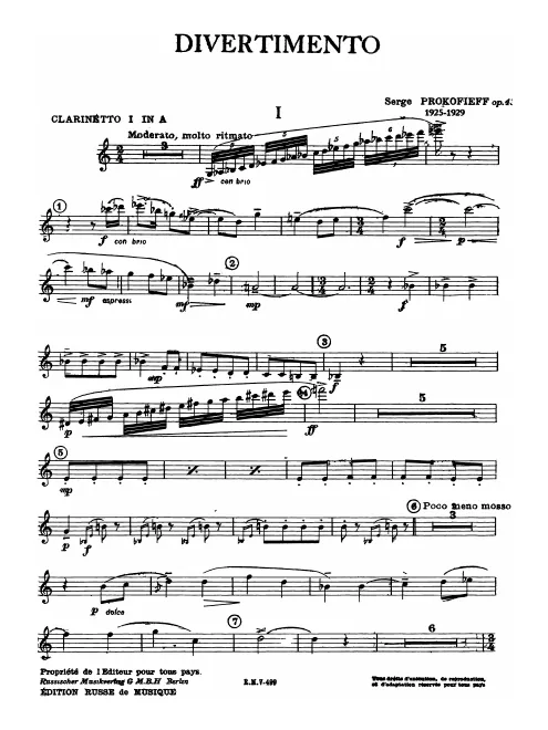Clarinet 1 (A)