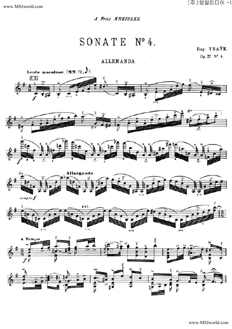 Sonata No.4 in
