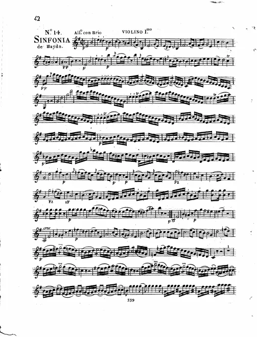 Violins I