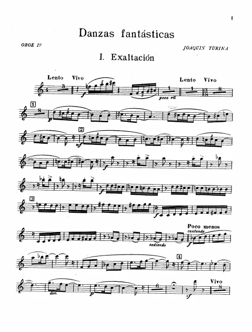 Oboe 1, 2, English Horn