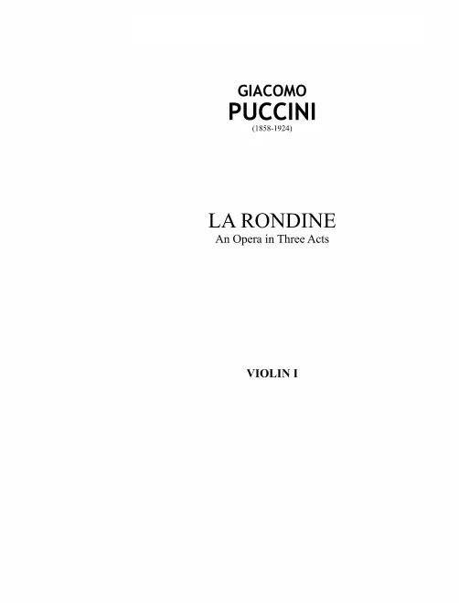 Violins I