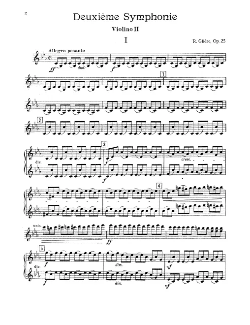 Violins II