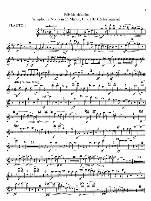 Flute 1, 2