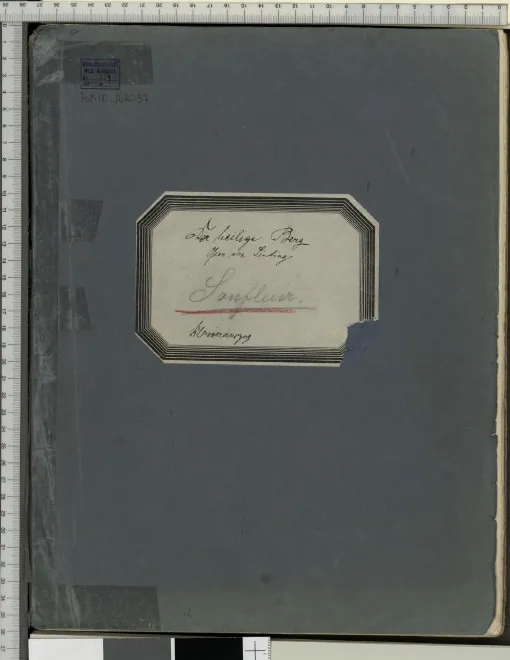 Complete score (souffleur's copy)