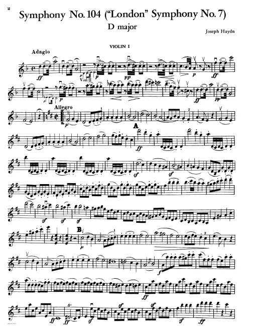 Violins I