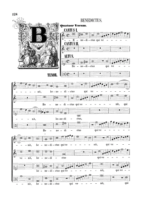 Benedictus (monochrome)