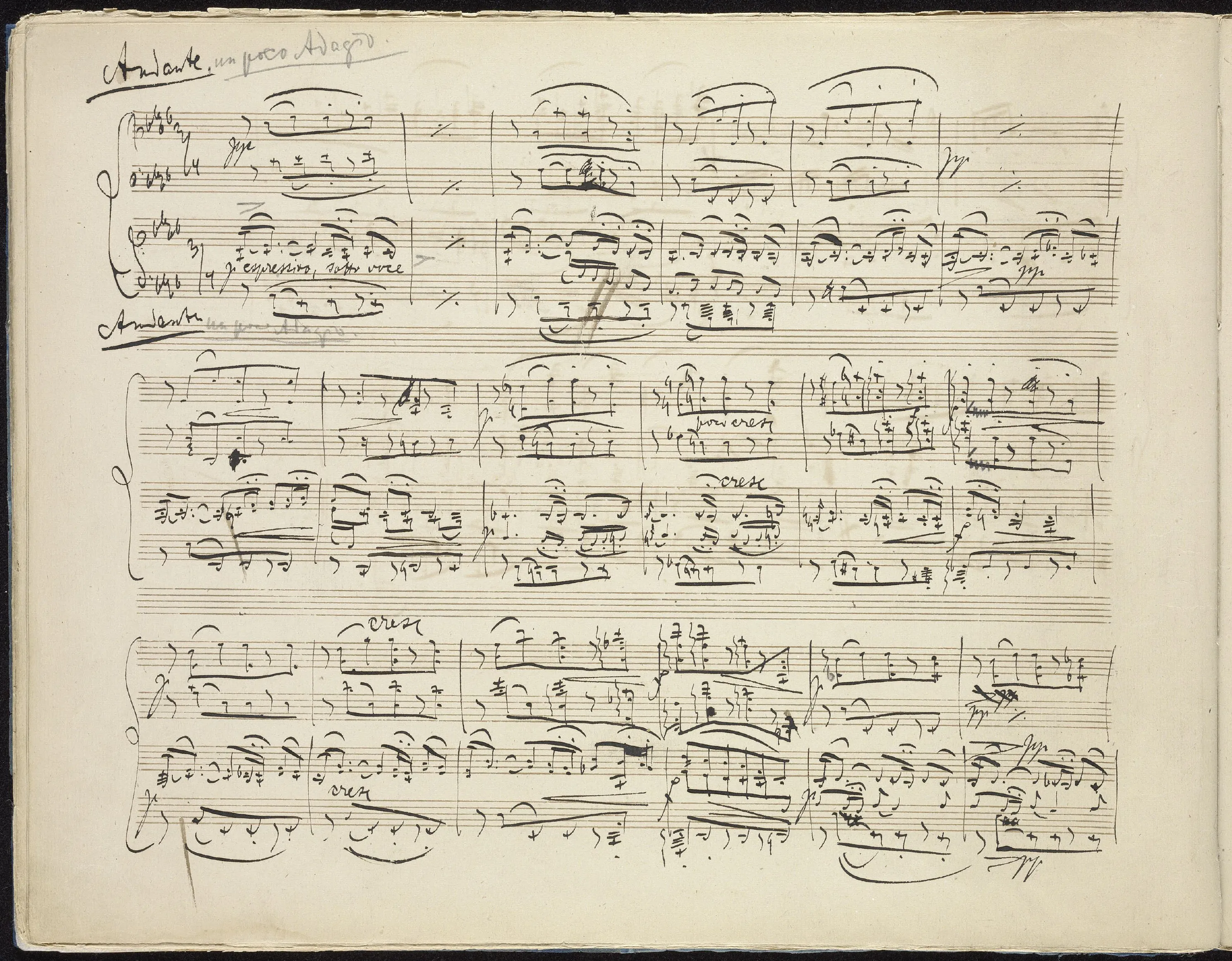 2. Andante, un poco Adagio - 3. Scherzo. Allegro