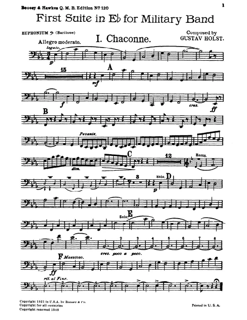 Euphonium (Baritone) (B.C.)