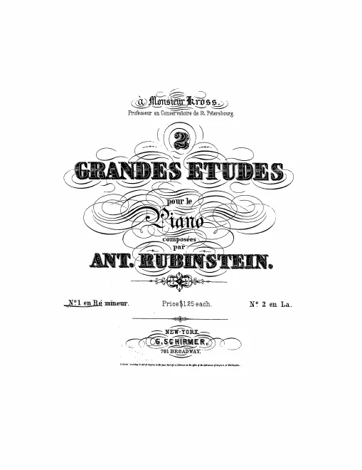 Cah.2. 2 Grandes Etudes
