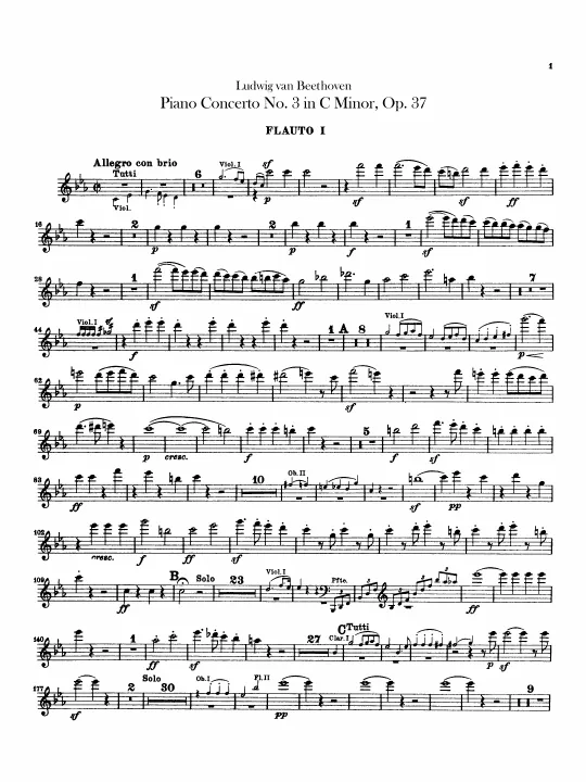 Flute 1, 2