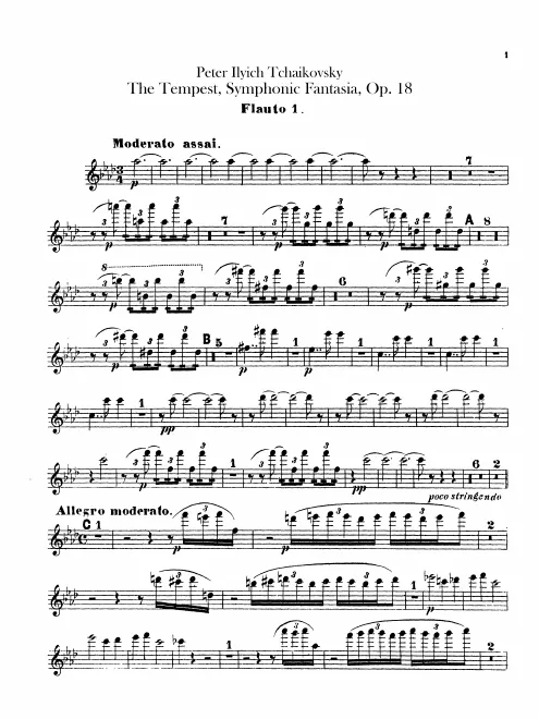 Flute 1, 2