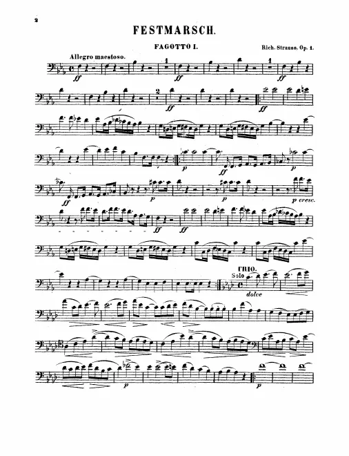 Bassoon 1, 2