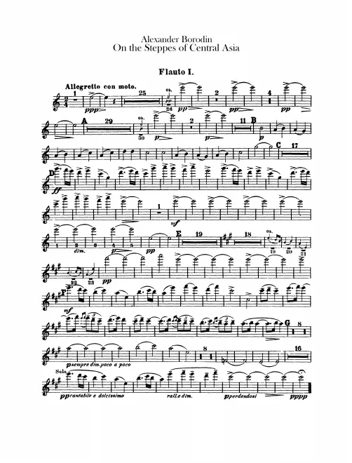 Flute 1, 2