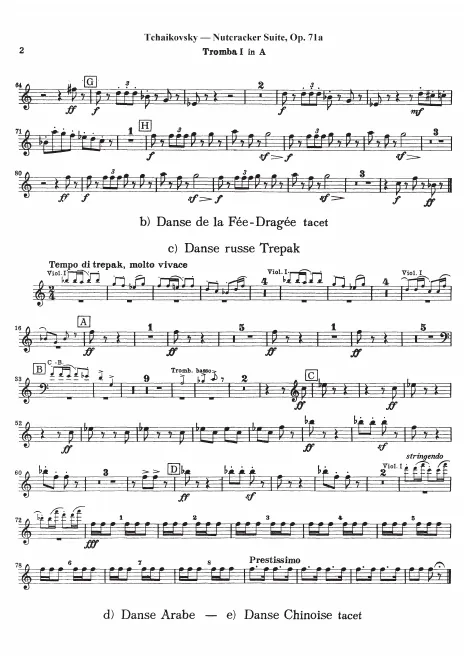 Trumpet 1, 2 (A)