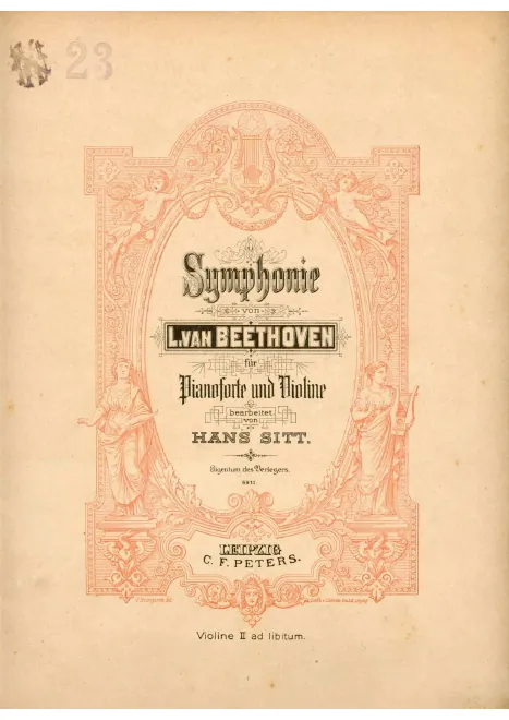 Symphony No.2: Violin 1 Part