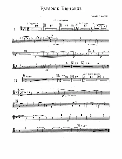 Trombone 1, 2, 3