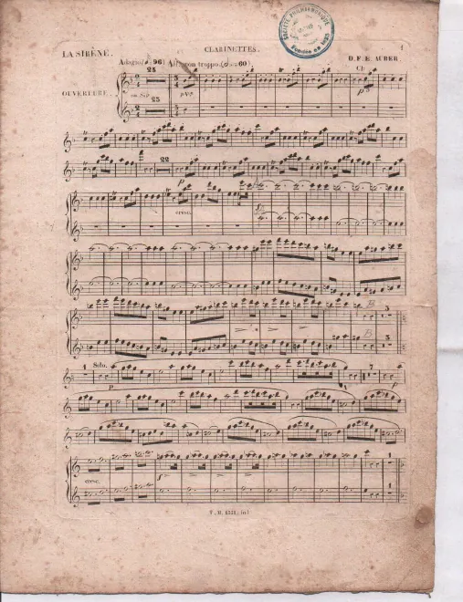 Clarinet 1/2 (B♭)
